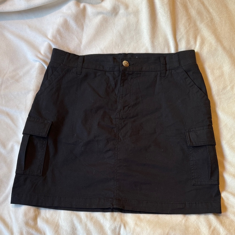 Lee Black Mini Skirt